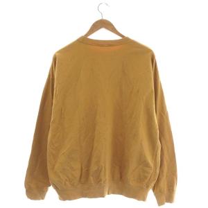 AURALEE プルオーバースウェット 4 キャメルイエロー