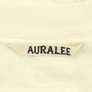 AURALEE カットソー プルオーバー Tシャツ オフホワイト