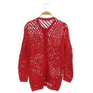 Ermanno Scervino ニットカーディガン レッド