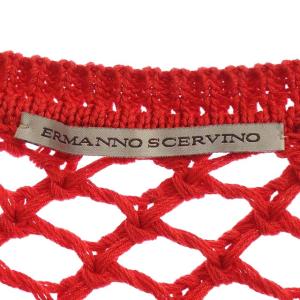 Ermanno Scervino ニットカーディガン レッド