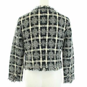 Grace Class JULES TOURNIER ツイードノーカラージャケット ブラック