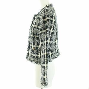 Grace Class JULES TOURNIER ツイードノーカラージャケット ブラック