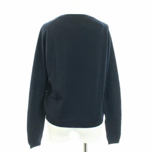 JOHN SMEDLEY EDMEE SWEATER CN LS ニット セーター 長袖 ウール S ネイビー