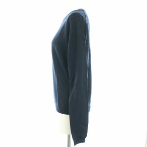 JOHN SMEDLEY EDMEE SWEATER CN LS ニット セーター 長袖 ウール S ネイビー