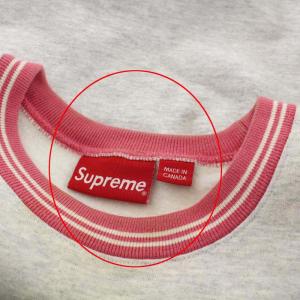Supreme 17AW TEAM CREWNECK ロゴスウェット プルオーバー グレー