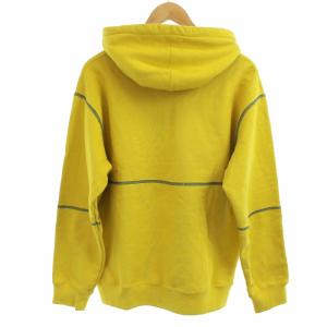 Supreme 19AW Spread Logo Hooded Sweatshirt フーディー S 黄