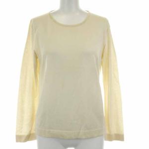 シルクニットカットソー アイボリー