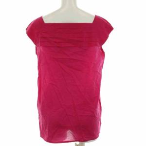 YVES SAINT LAURENT カットソー ノースリーブ M ピンク