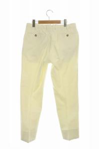 INCOTEX パンツ ストレート コットン 48 ホワイト