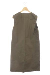 Theory ワンピース キーネック 2 カーキ