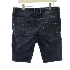 DIESEL KROSHORT-NE デニムハーフパンツ 30 ネイビー