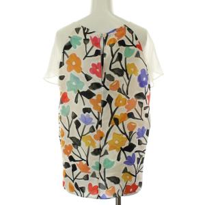 EMPORIO ARMANI シャツ 花柄 シルク 165/84A マルチカラー