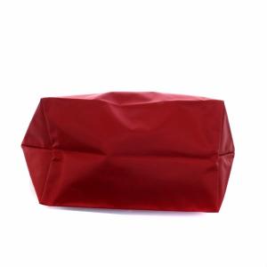 Longchamp ル プリアージュ ハンドバッグ トートバッグ ミニ ナイロン レザー レッド ブラウン