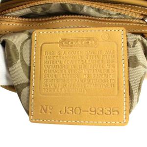 COACH ショルダーバック ブラウン
