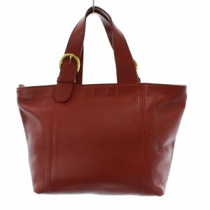 COACH 4133 ヴィンテージ オールドコーチ ハンドバック ベルト USA製 グラブタンレザー レッド 