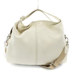 FURLA レザーハンドバック ホワイト