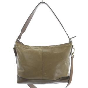 COACH 71400 ブリーカー アーバンサッチェル ショルダーバッグ 2WAY レザー ベージュ