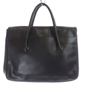 Longchamp ハンドバッグ トートバッグ レザー ブラック