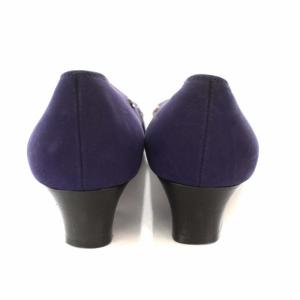 Salvatore Ferragamo ヴァラ金具パンプス 6.5 C パープル