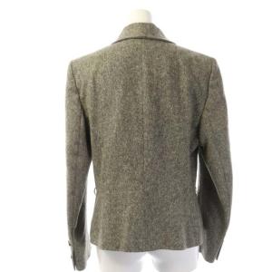 GIVENCHY スーツ セットアップ テーラードジャケット シングル スカート ひざ丈 タイト 40 グレー