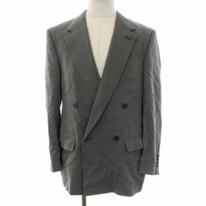 VERSACE スーツ セットアップ テーラードジャケット ダブル パンツ スラックス 48 グレー