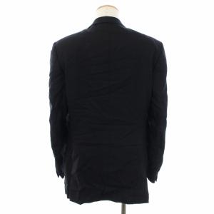 VERSACE セットアップ スーツ テーラードジャケット ダブル パンツ 48 ブラック