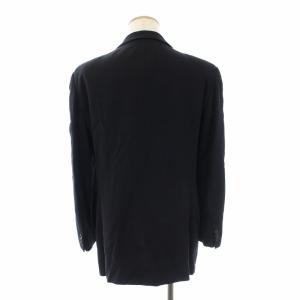 GIORGIO ARMANI スーツ セットアップ ストライプ M ブラック