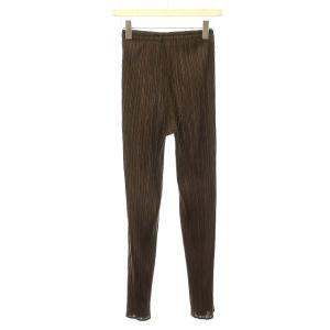 イッセイミヤケ プリーツパンツ ブラウン（2022/02/11買取） - PLEATS 
