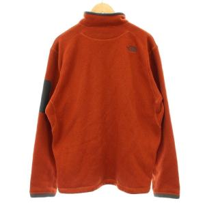 THE NORTH FACE ハーフジッププルオーバージャケット L オレンジ