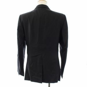 EMPORIO ARMANI JOSHLINE セットアップ ジャケット パンツ ストライプ 52 ブラック