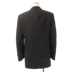 VERSACE スーツ セットアップ テーラードジャケット パンツ 46 チャコールグレー