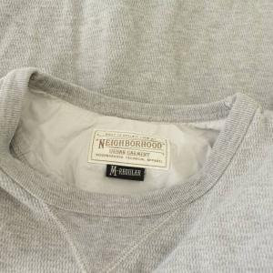 NEIGHBORHOOD URBAN GARMENT スウェット トレーナー 長袖 プルオーバー 袖刺繍 M グレー