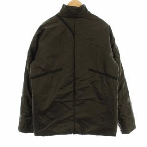 EMPORIO ARMANI ナイロンジャケット スタンドカラー 50 カーキ