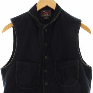 WOOLRICH ワークベスト ジャケット S ダークネイビー