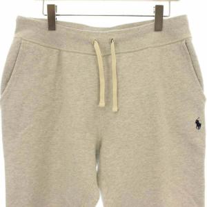 POLO RALPH LAUREN ベトナム製 スウェットパンツ イージーパンツ 裏起毛 M ライトグレー