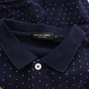 BLACK LABEL CRESTBRIDGE ドットワッペンポロシャツ 2 ネイビー