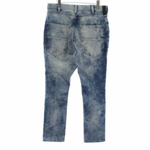 ISAMU KATAYAMA BACKLASH デニムパンツ ジーンズ クラウド加工 M 青 