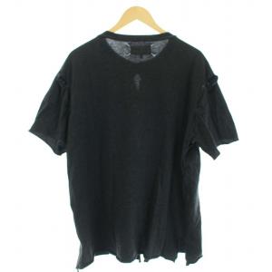 Maison Margiela マルタンマルジェラ10 17SS カットソー カーディガン 変形デザイン 46