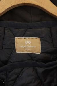 Nigel Cabourn ロングコート ライナー付 フード ジップアップ アウター 6 チャコール