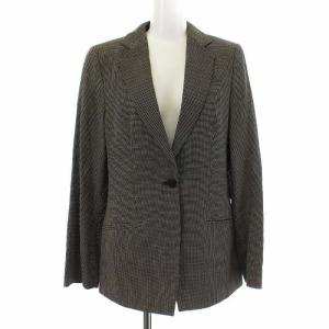 GIORGIO ARMANI 総柄スーツセットアップ 38 ブラック