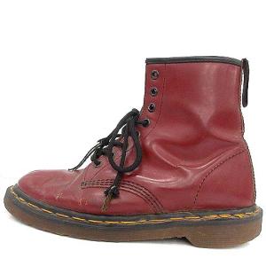 Dr.Martens 8ホールレザーブーツ 23.5cm ボルドー