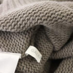 GALERIE VIE ニット セーター ファインウール ハイネック 長袖 S グレー