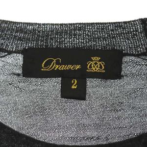 Drawer カシミヤニットセーター ブラック