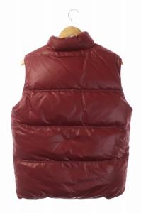 AVIREX ダウンベスト 中綿ベスト リバーシブル M レッド ブラック