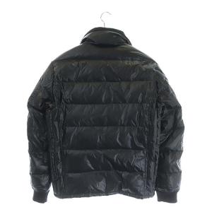 AVIREX LTD ダウンジャケット ミドル丈 ジップアップ L ブラック