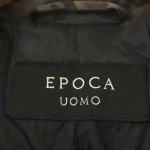 EPOCA コート ロング カモフラ 50 ブラウン