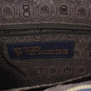 TOFF&LOADSTONE ジョリーリザード トートバッグ ハンドバッグ レザー ネイビー