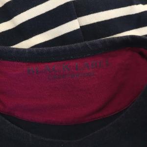 BLACK LABEL CRESTBRIDGE ボーダーカットソー 2 ネイビー