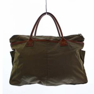 Felisi 9236 ハンドバッグ トートバッグ ヘルメットバッグ ナイロン レザー カーキ ブラウン