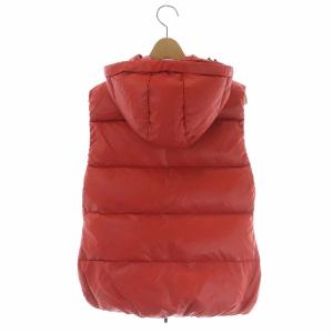 DUVETICA ダウンベスト Goccia ジャケット フード 40 レッド